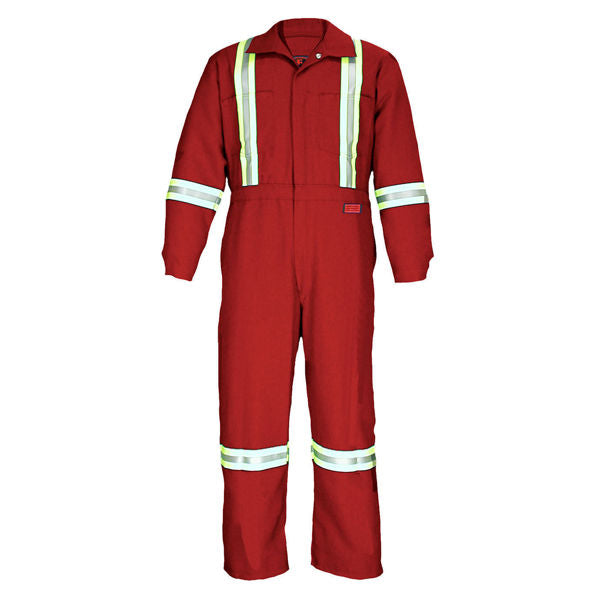 NMX IIIA COVERALL, STRIPED RED