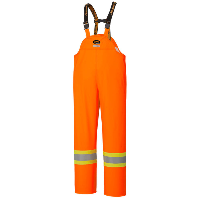 Pioneer Hi-Viz Flame Resistant PU Stretch Waterproof Bib Pants