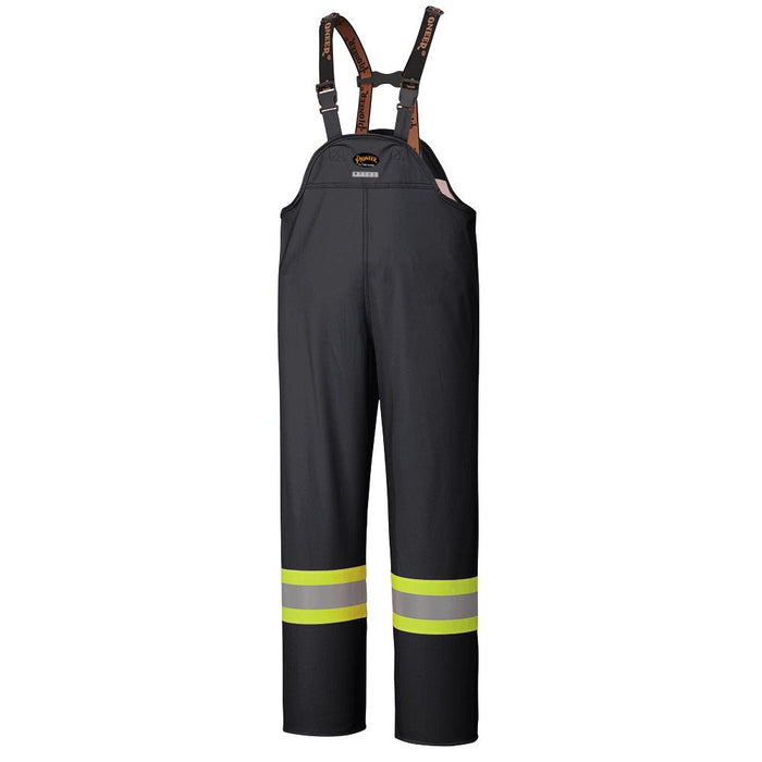 Pioneer Hi-Viz Flame Resistant PU Stretch Waterproof Bib Pants