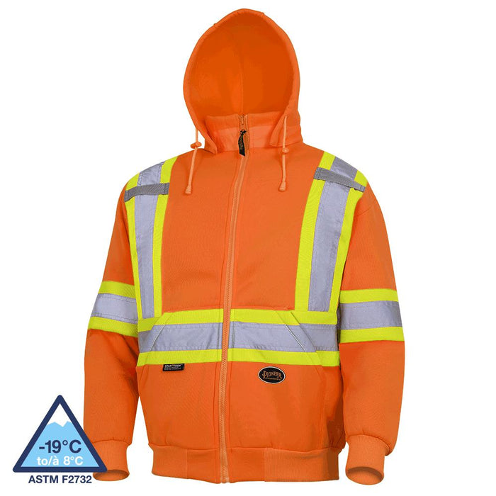 Pioneer Hi-Viz Orange Hoodie